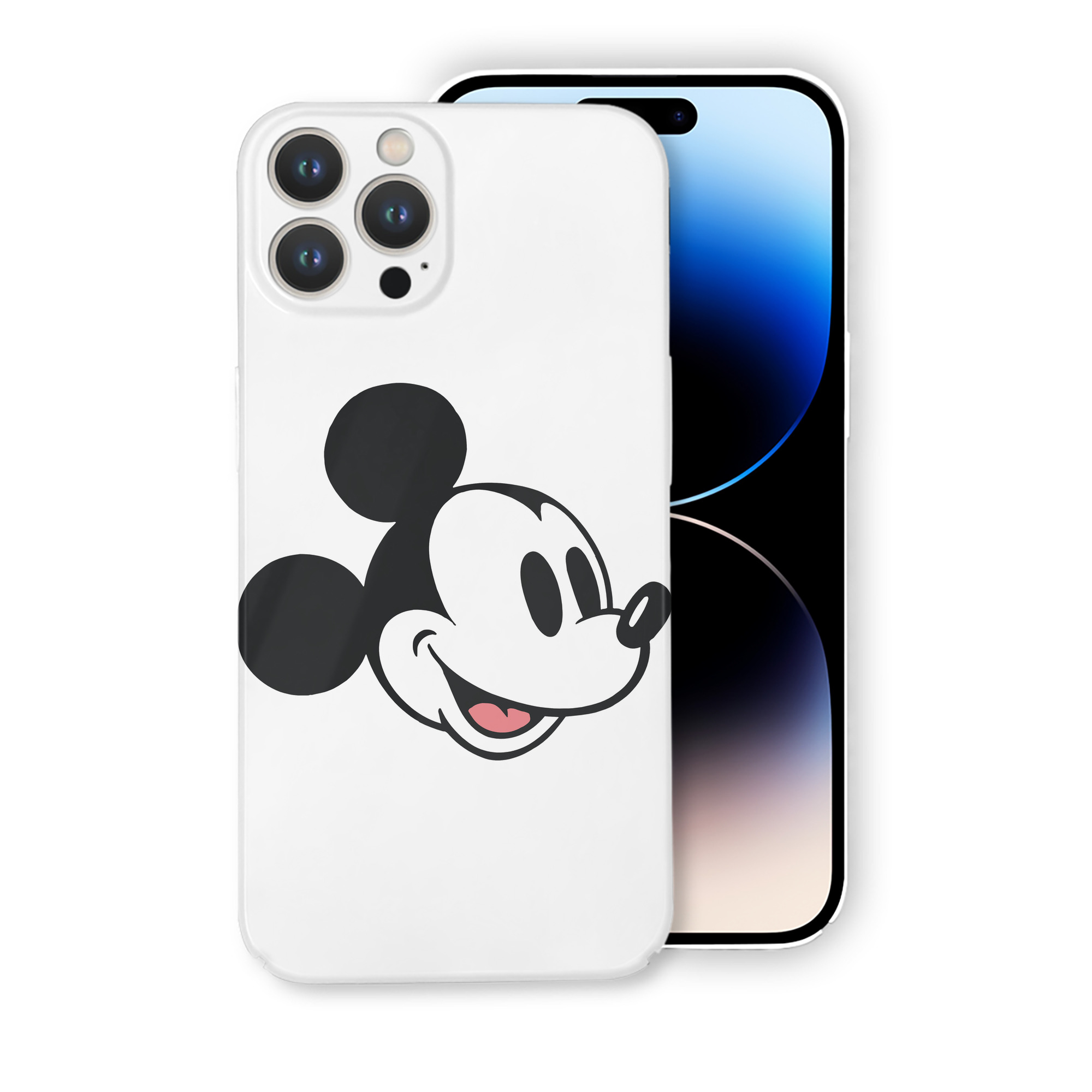 （画像用） ミッキーマウス Mickey Mouse 【iPhone 14シリーズ対応】ハードケース